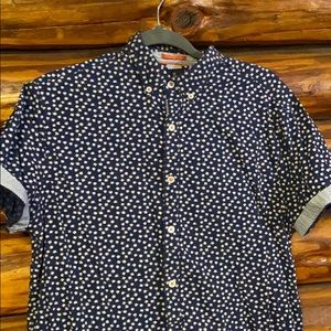 Denim&flowers button down